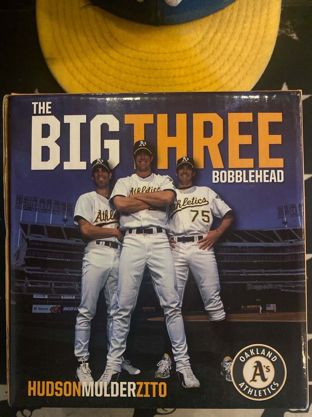 Oakland A's 'The Big Three' Bobblehead - Tim Hudson, Barry Zito, Mark Mulder